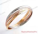 Fake Cartier Jewellery - Trinity De Cartier Bracelet Steel-Gold-Rose Gold